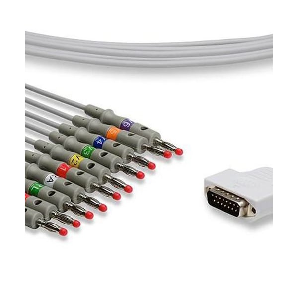 Ilc Replacement for Marquette Microsmart M Direct-connect EKG Cables Banana MICROSMART M DIRECT-CONNECT EKG CABLES BANANA MAR - main